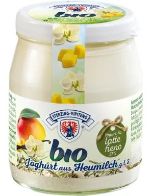 Yogurt Mango e Vaniglia (in vetro) 150gr