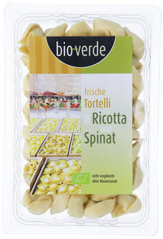 Tortelli freschi con ricotta & spinaci 250g