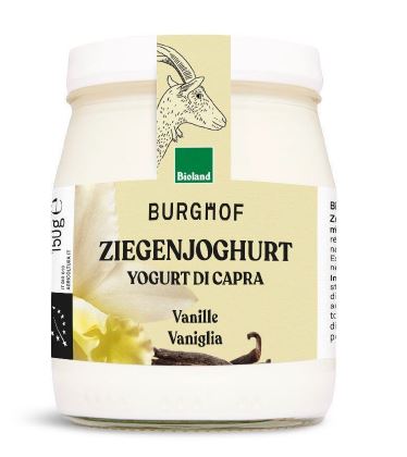 Yogurt di capra vaniglia 150gr