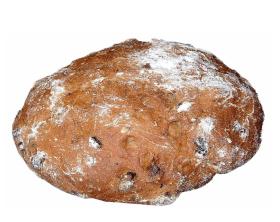 Bauernbrot mit getrockneten Früchten und Nüssen 250 g