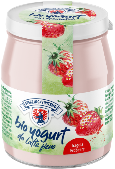 Yogurt fragola (in vetro) 150gr