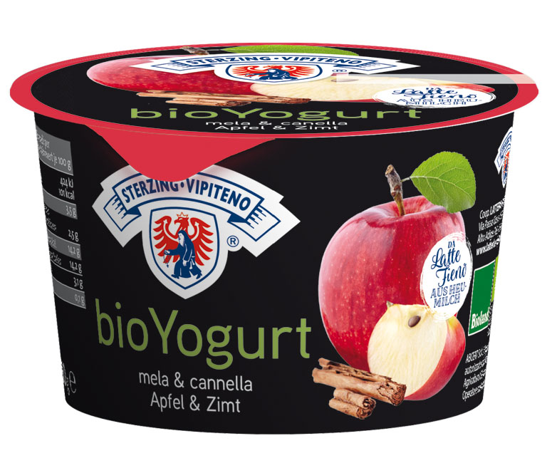 Yogurt intero mela cannella 250gr